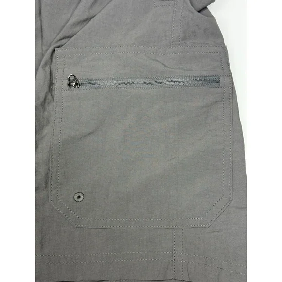 NWT Columbia Omni-Shade UPF 50 Men's XL Gray Mountaindale 8" Inseam Hiking Short - Picture 6 of 11